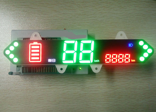 電気自動車のLED表示部品、LEDの伝言板M021-1多色の変化無し